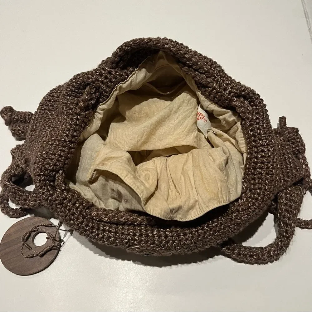 Hobo Bag  Light Brown Medium size